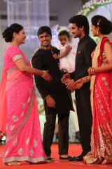 Hero Aadi Wedding Reception Photos
